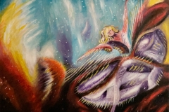 Ballerina in nebula 11